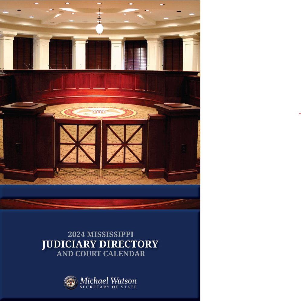 Judiciary Directory and Court Calendar Michael Watson Secretary of state